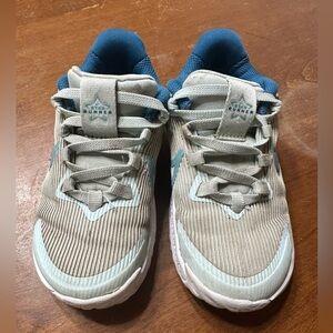 Nike Kids Sneakers - Blue and Gray